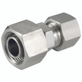 25MM X 12MM OD REDUCING STANDPIPE (S) - 10mm Outside Diameter x 6mm Outside Diameter, Hydraulic 316 Stainless Steel DIN 2353 Compression Fitting, Tube x Tube, Heavy Duty, Reducing Coupling, Maximum Working Pressure 630 bar, PH IndustrieAll images used