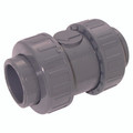 1.1/4" ID UPVC CHECK VALVE DOUBLE UNION - 1