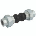 2" BSP THREADED FLEX BELLOW NBR - 1/2" BSP Parallel Female x 15mm Inside Diameter, Flexible Rubber Bellow, Threaded Double Sphere Connector, Length 203mm, NBR Seal, Working Temperature -30Ã‚Â°C to +110Ã‚Â°C, Maximum Working Pressure 16 bar, JaymacAll i
