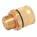 STANDARD 3/8"-18 NPT LB T10 - 1/4" NPT Male, Quick Oil, Standard Drain Plug, Brass, Viton Seal, Working Temperature -20Â°C to 200Â°C, FemcoAll images used are for illustrative purposes only