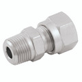 1/2" OD X 3/8" BSPT MALE STUD COUPLING - 1/4" BSP Tapered Male x 1/4" Outside Diameter, Hydraulic Imperial Compression Fitting, Male Stud Coupling, Maximum Working Pressure 690 bar, Steel, Betabite HydraulicsAll images used are for illustrative purpose
