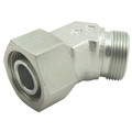 25S SWIVEL 45 SWIVEL ELBOW B/O - 10mm Outside Diameter, Hydraulic DIN 2353 Body Only Fitting, Heavy Duty, Adjustable 90Â° Swivel Elbow, Chromium Plated Steel, Danfoss WaltechAll images used are for illustrative purposes only