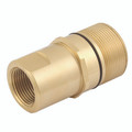 1/2" NPT  ISO19 VFF1 COUPLING - 1/2" NPT Female, Valved, Hydraulic Quick Release, Coupling, VFF1 Series, Brass and Steel, Nitrile Seal, Working Temperature -25Ã‚Â°C to +100Ã‚Â°C, Maximum Working Pressure 210 bar, dnpAll images used are for illustrative