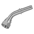 7/8" JIC FEM 45  X 5/8"OD ST. INSER - 1/2" 37Ã‚Â¬Ã¢Ë†Å¾ JIC Female x Swept Hose Tail, 45Ã‚Â¬Ã¢Ë†Å¾ Elbow, To Suit 1/4" Hose Inside Diameter, Stainless Steel, PH IndustriesAll images used are for illustrative purposes only