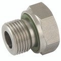 1.1/4" X 1/2" MALE X FEMALE BSPP - 3/4" BSP Parallel Male x 1/8" BSP Parallel Female, Hydraulic 316 Stainless Steel DIN 2353 Compression Fitting, Compact, Bush, Maximum Working Pressure 400 bar, PH IndustrieAll images used are for illustrative purposes