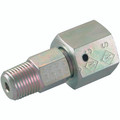 25MM OD X 1"    NPT  STANDPIPE STEEL (S) - 3/8" NPT Male x 10mm Outside Diameter, Hydraulic DIN 2353 Compression Fitting, Heavy Duty, Adjustable Stud Coupling, Chromium Plated Steel, Maximum Working Pressure 630 bar, Danfoss WaltechAll images used are
