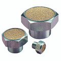 1" BSPP MALE EXHAUST FILTER - 1/8" BSP Parallel Male, Exhaust Port Filter, Aluminium Alloy, NorgrenAll images used are for illustrative purposes only