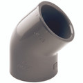 110MM UPVC 45  ELBOW - 110mm Inside Diameter, UPVC Metric Pipe System, 45Ã‚Â° Equal, Elbow, Working Temperature +20Ã‚Â°C to +60Ã‚Â°C, Maximum Working Pressure 16 bar, ComerAll images used are for illustrative purposes only