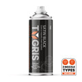 Tygris Satin Black Paint (RAL9005) 400ML - TYGRIS Satin Black Paint is an acrylic based top-coat paint that can be used for a professional finish on most substrates with exceptional ease of use, resulting in a high quality appearance Tygris Satin Black Paint (RAL9005) 400ML - TYGRIS Satin Black Paint is an acrylic based top-coat paint that can be used for a professional finish on most substrates with exceptional ease of use, resulting in a high quality appearance