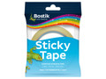 Bostik Sticky Tape - Clear 24mm x 50m - High quality, everyday, clear adhesive tape with strong and clean adhesion