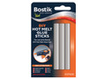 Bostik DIY Hot Melt Glue Sticks (Pack 6) - Bostik DIY Hot Melt Glue Sticks can be used with the DIY Hot Melt Glue Gun for an ultra-strong, long-lasting bond in seconds on a wide range of materials, and are easy to insert