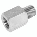 3/8" NPTF X 3/4" NPTF M/F EXTENDED ADPTR - 1/8" NPT Male x 1/8" NPT Female, Hydraulic Adaptor Steel, Extended, Zinc Plated Mild Steel, Maximum Working Pressure 350 bar, Burnett & HillmanAll images used are for illustrative purposes only