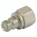 1/4" BSP   ISO6.3  PCJ5  PLUG - 1/4" BSP Parallel Female, Valved, Hydraulic Quick Release, Plug, Nitrile, Ultra High Pressure, PCJ5 Series, High Resistance Steel, Special Compound Seal, Working Temperature -35Ã‚Â°C to +130Ã‚Â°C, Maximum Working Pressure 1