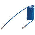 1/4"BSPT 10MM OD  15M H/L RECOIL RED - 1/4" BSP Tapered Male x 10mm Outside Diameter x 8mm Inside Diameter, Nylon Tubing, Unequal Tail, Nylon 12 Recoil, Metric, Blue, 10 Metre Coil, Working Temperature -40Ã‚Â°C to +80Ã‚Â°C, KelmAll images used are for