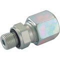 1.1/2 X 38MM MALE STUD COUPLING HD - 1/2" BSP Parallel Male x 10mm Outside Diameter, Hydraulic DIN 2353 Compression Fitting, Form E, Heavy Duty, Stud Coupling, Chromium Plated Steel, Maximum Working Pressure 800 bar, Danfoss WaltechAll images used are