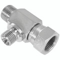 1" BSP X 1" BSP X 3/4" BSP M/F/M TEE - 1" BSP Parallel Male x 1" BSP Parallel Female x 3/4" BSP Parallel Male, Hydraulic Adaptor Steel, Swivel Female x Male Branch, Reducing on Branch 60° Cone, Tee, Zinc Plated Mild Steel, Maximum Pressure 210 bar, Burne 1" BSP X 1" BSP X 3/4" BSP M/F/M TEE - 1" BSP Parallel Male x 1" BSP Parallel Female x 3/4" BSP Parallel Male, Hydraulic Adaptor Steel, Swivel Female x Male Branch, Reducing on Branch 60° Cone, Tee, Zinc Plated Mild Steel, Maximum Pressure 210 bar, Burne