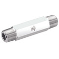 3/8" NPT X 3" 316 LONG HEX NIPP INST - 1/8" NPT Male, Instrumentation Pipe Fitting, Equal Extended, Stainless Steel, PanamAll images used are for illustrative purposes only