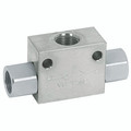 1/2" BSP SHUTTLE VALVE - 1/4" BSP Parallel Female, Threaded Hydraulic, In-line, Shuttle Valve, Zinc Plated Steel, 30 Litres per Minute, Maximum Working Pressure 450 bar, FT ProAll images used are for illustrative purposes only 1/2" BSP SHUTTLE VALVE - 1/4" BSP Parallel Female, Threaded Hydraulic, In-line, Shuttle Valve, Zinc Plated Steel, 30 Litres per Minute, Maximum Working Pressure 450 bar, FT ProAll images used are for illustrative purposes only