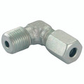 15MM OD X 3/8"BSPT MALE ELBOW STEEL (L) - 3/8" BSP Tapered Male x 10mm Outside Diameter, Hydraulic DIN 2353 Compression Fitting, Light Duty, 90° Elbow, Chromium Plated Steel, Maximum Working Pressure 250 bar, Danfoss WaltechAll images used are for i 15MM OD X 3/8"BSPT MALE ELBOW STEEL (L) - 3/8" BSP Tapered Male x 10mm Outside Diameter, Hydraulic DIN 2353 Compression Fitting, Light Duty, 90° Elbow, Chromium Plated Steel, Maximum Working Pressure 250 bar, Danfoss WaltechAll images used are for i