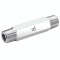 3/8" NPT X 2" 316 LONG HEX NIPP INST - 1/8" NPT Male, Instrumentation Pipe Fitting, Equal Extended, Stainless Steel, PanamAll images used are for illustrative purposes only