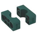 73.0MM OD POLYPROP 1-TUBE SMOOTH SIZE C5 - 16mm Outside Diameter, Hydraulic Tube Clamp, Series C Heavy Duty, Clamp Halves, Single Polypropylene Inside Smooth, Group 1, RSBAll images used are for illustrative purposes only