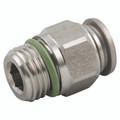 10MM OD X 1/4" BSPP MALE STUD 316 ST/ST - 1/2" BSP Parallel Male x 14mm Outside Diameter, Push-in Fitting, Stud, 316 Stainless Steel, Working Temperature -20Ã‚Â°C to +225Ã‚Â°C, Maximum Working Pressure 15 bar, AignepAll images used are for illustrative