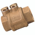 3/4" BSP FEM BRASS CHECK VALVE ROMA - 1" BSP Parallel Female, Roma, Check Valve, Brass, Nitrile Seal, Working Temperature -20Â°C to +100Â°C, Maximum Working Pressure 25 bar, ITAPAll images used are for illustrative purposes only