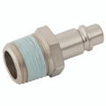 3/8' BSP MALE PLUG - 1/4" BSP Taper Male Plug, Series 33KA, Standard, Pneumatic Quick Release, Non Valved, Nickel Plated Steel, Working Temperature -20°C to +100°C, Maximum Working Pressure 35 bar, Parker RectusAll images used are for illustrativ 3/8' BSP MALE PLUG - 1/4" BSP Taper Male Plug, Series 33KA, Standard, Pneumatic Quick Release, Non Valved, Nickel Plated Steel, Working Temperature -20°C to +100°C, Maximum Working Pressure 35 bar, Parker RectusAll images used are for illustrativ