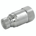 1" BSP FEM 3/4" BODY F/F PLUG STEEL - 1" BSP Parallel Female, Valved, Hydraulic Quick Release, Plug, Flat Face ISO 16028 Profile, Steel, Nitrile Seal, ISO 16028 Standard, Working Temperature -25ï¿½C to +120ï¿½C, Maximum Working Pressure 250 bar, FT Pro