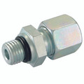 18MM OD X 7/8-14    UNF/M STUD STEEL (L) - 7/16-20 UNF Male x 10mm Outside Diameter, Hydraulic DIN 2353 Compression Fitting, Light Duty, Stud Coupling, Chromium Plated Steel, Maximum Working Pressure 400 bar, Danfoss WaltechAll images used are for illu
