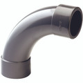 63MM UPVC 90  SHORT RAD BEND - 110mm Inside Diameter, UPVC Metric Pipe System, 90Ã‚Â° Equal, Short Radius Bend, Working Temperature +20Ã‚Â°C to +60Ã‚Â°C, Maximum Working Pressure 16 bar, ComerAll images used are for illustrative purposes only