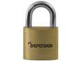 DEFENDER Brass Padlock 30mm - The DEFENDER range of Brass Padlocks give protection against an opportunist attack