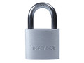 DEFENDER Aluminium Padlock Keyed Alike 30mm - DEFENDER by SQUIRE Aluminium Padlocks have a hardened steel shackle, solid brass body, pin tumbler cylinder and are double locking