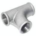 1/2"  BSPT PITCHER TEE FIG199 GALV - 1" BSP Tapered Female, Malleable Iron Pipe Fitting, Galvanised, Equal Pitcher Tee, Fig