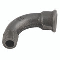 EE-1.1/2" MXF BSPTXBSPP 90  BEND (BLACK) - 1/4" BSP Tapered Male x 1/4" BSP Parallel Female, Malleable Iron Pipe Fitting, Black, Equal 90° Bend, Fig EE-1.1/2" MXF BSPTXBSPP 90  BEND (BLACK) - 1/4" BSP Tapered Male x 1/4" BSP Parallel Female, Malleable Iron Pipe Fitting, Black, Equal 90° Bend, Fig