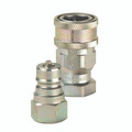 6600 SERIES 1/4" PLUG BSP - 3/4" BSP Parallel Female, Valved, Hydraulic Quick Release, Plug, ISO A Profile, 6600 Series, Steel, Nitrile Seal, ISO 7241-1 A Standard, Working Temperature -40Â°C to +110Â°C, Maximum Working Pressure 280 bar, Parker Rectus Tem