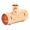 28X15 SOLDER RING RED BRANCH TEE - 22mm Outside Diameter x 15mm Outside Diameter, Plumbing Solder Ring Coupling, Reducing on Branch, Tee, Copper, BS EN 1254 Part 1 Standard, Working Temperature -40Â°C to +110Â°C, FT ProAll images used are for illustrat