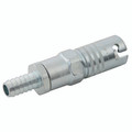 3/8" HOSE TAIL COUPLING TWIST-AIR TYPE - Pneumatic Quick Release, Valved, Coupling, Hose Tail, Series Twist-Air, to Suit 6mm (1/4") Hose Inside Diameter, Zinc Plated Mild Steel, Nitrile, Working Temperature -15Ãƒâ€šÃ‚Â°C to +80Ãƒâ€šÃ‚Â°C, Maximum Working