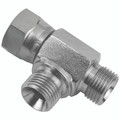 1/2" BSPP M/F SWIV/M BRANCH TEE 60 CONE - 1/8" BSP Parallel Male x 1/8" BSP Parallel Female, Hydraulic Adaptor Steel, Male Branch 60° Cone, Tee, Zinc Plated Mild Steel, Maximum Working Pressure 350 bar, Burnett & HillmanAll images used are for illus 1/2" BSPP M/F SWIV/M BRANCH TEE 60 CONE - 1/8" BSP Parallel Male x 1/8" BSP Parallel Female, Hydraulic Adaptor Steel, Male Branch 60° Cone, Tee, Zinc Plated Mild Steel, Maximum Working Pressure 350 bar, Burnett & HillmanAll images used are for illus