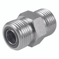 1.7/16" ORFS EQUAL M/M STRAIGHT ADAPTOR - 9/16" ORFS Male, Hydraulic Adaptor Steel, Zinc Plated Mild Steel, Maximum Working Pressure 289 bar, Burnett & HillmanAll images used are for illustrative purposes only