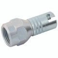 1/4" BSPP FEM  COUPLER INSTANTAIR STEEL - 1/4" BSP Parallel Female, Pneumatic Quick Release, Non Valved, Coupling, Series Instantair, Standard, Zinc Plated Steel, Working Temperature -20Ãƒâ€šÃ‚Â°C to +80Ãƒâ€šÃ‚Â°C, Maximum Working Pressure 31 bar, PCLA