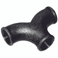 1/2"  BSPT FEM TWIN ELBOW FIG197 BLACK - 1