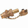 1/2" TANK BALL COCK - 1/2" BSP Parallel Male, Tank Filling & Emptying Ball Cock, Brass Drain Ball Valve, To Suit Hose Inside Diameter 13mm, Brass, Working Temperature -20Â°C to +110Â°C, Maximum Working Pressure 11 bar, ITAPAll images used are for illus