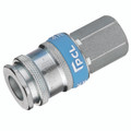 1/2" SERIES COUPLING - 1/4" BSP Parallel Female, Pneumatic Quick Release, Valved, Coupling, Series XF, Standard, Steel, Working Temperature -40Ãƒâ€šÃ‚Â°C to +100Ãƒâ€šÃ‚Â°C, Maximum Working Pressure 35 bar, PCLAll images used are for illustrative purpos
