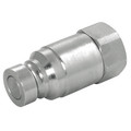 3/8" BSP FEM 3/8" BODY F/F PLUG STEEL - 1" BSP Parallel Female, Valved, Hydraulic Quick Release, Plug, Flat Face ISO 16028 Profile, Steel, Nitrile Seal, ISO 16028 Standard, Working Temperature -25ï¿½C to +120ï¿½C, Maximum Working Pressure 250 bar, FT Pro<