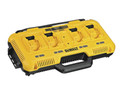 Dewalt DCB104 XR Multi-Voltage 4-Port Charger 240V - The DEWALT DCB104 XR 4 Port Fast Charger can charge up to four 10