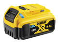 Dewalt DCB184B Bluetooth XR Slide Li-ion Battery Pack 18V 5.0Ah - The DEWALT DCB18 XR Bluetooth Slide Li-Ion Batteries pair with Apple and Android smart devices via the free Tool Connect&trade; App