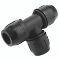 EQUAL TEE PA 16MM - 16mm Nominal Bore, Black, Technopolymer, Equal Tee, Ring Main System, Working Temperature -15°C to +65°C, AircomAll images used are for illustrative purposes only EQUAL TEE PA 16MM - 16mm Nominal Bore, Black, Technopolymer, Equal Tee, Ring Main System, Working Temperature -15°C to +65°C, AircomAll images used are for illustrative purposes only