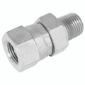 1" NPTF X 1" BSP M/F SWIVEL ADAPTOR - 1/2" NPT Male x 3/8" BSP Parallel Female, Hydraulic Adaptor Steel, Swivel 60° Cone, Zinc Plated Mild Steel, Maximum Working Pressure 310 bar, Burnett & HillmanAll images used are for illustrative purposes only 1" NPTF X 1" BSP M/F SWIVEL ADAPTOR - 1/2" NPT Male x 3/8" BSP Parallel Female, Hydraulic Adaptor Steel, Swivel 60° Cone, Zinc Plated Mild Steel, Maximum Working Pressure 310 bar, Burnett & HillmanAll images used are for illustrative purposes only
