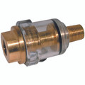 MINI IN-LINE OILER 1/4" BSP - 1/4" BSP Parallel Male x 1/4" BSP Parallel Female, Mini In-line Oiler, Aluminium, Working Temperature 0Ã‚Â¬Ã¢Ë†Å¾C to +45Ã‚Â¬Ã¢Ë†Å¾C, Maximum Working Pressure 9 bar, Air-proAll images used are for illustrative purposes onl
